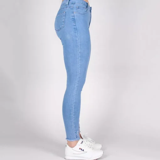 JEANS Farkut>Daysie skinny stretchfarkut vaaleansininen