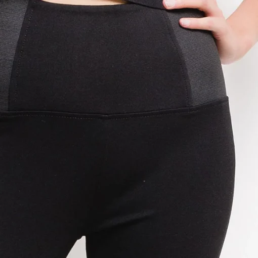 JEANS Housut>Daysie stretch-housut musta
