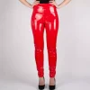 JEANS Housut>Daysie Thermo Wetlook housut punainen