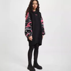 JEANS Hupparit>DNGRS Oversized Hoodydress Trust musta