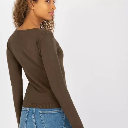 JEANS Pitkähihaiset Paidat>Ella neulospaita khaki