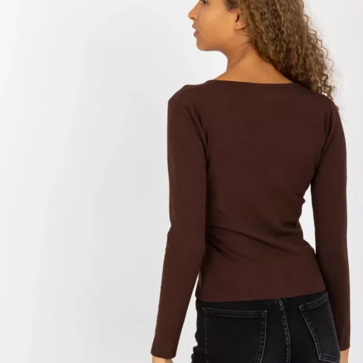 JEANS Pitkähihaiset Paidat>Ella neulospaita tummanruskea