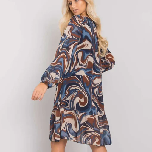 JEANS Minimekot>Ella Style Burano mekko kuvioitu navy