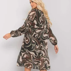 JEANS Minimekot></noscript>Ella Style Burano mekko kuvioitu khaki