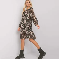 JEANS Minimekot></noscript>Ella Style Burano mekko kuvioitu khaki