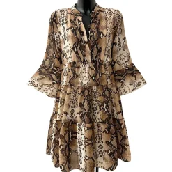 JEANS Tunikat | Minimekot>Elle Bella Python tunikamekko