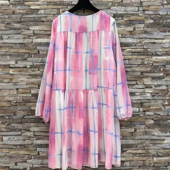JEANS Tunikat></noscript>Elle Clara kuvioitu tunikamekko pinkki