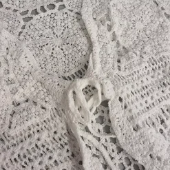 JEANS Lyhythihaiset Paidat Ja Topit></noscript>Elle Claro brodeerattu pitsiliivi valkoinen