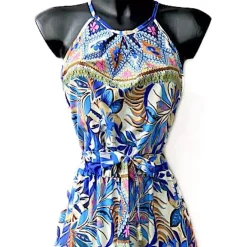 JEANS Jumpsuit-haalarit>Elle Daysie kuvioitu jumpsuit sininen