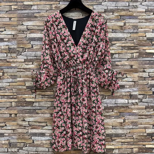 JEANS Minimekot>Elle Diane pikkukukkainen mekko pinkki