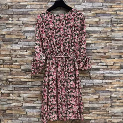 JEANS Minimekot></noscript>Elle Diane pikkukukkainen mekko pinkki