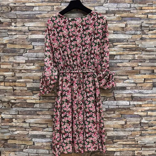 JEANS Minimekot>Elle Diane pikkukukkainen mekko pinkki