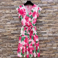 JEANS Minimekot>Elle Enolie kuvioitu mekko pinkki