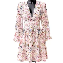 JEANS Minimekot>Elle Juliette kukkamekko valkoinen