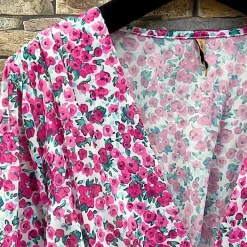 JEANS Minimekot>Elle Juliette pikkukukkainen mekko pinkki