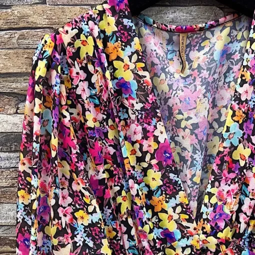 JEANS Minimekot>Elle Juliette pikkukukkainen mekko violetti