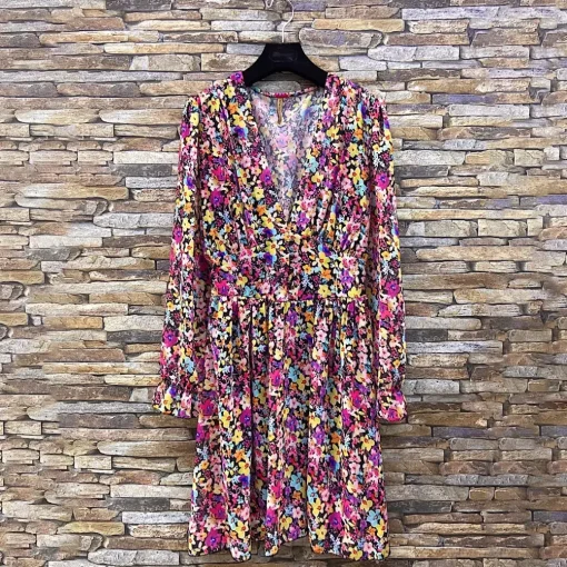JEANS Minimekot>Elle Juliette pikkukukkainen mekko violetti