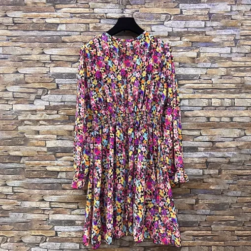 JEANS Minimekot>Elle Juliette pikkukukkainen mekko violetti