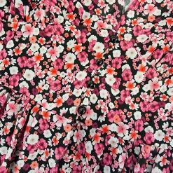 JEANS Minimekot></noscript>Elle Juliette pikkukukkainen mekko fuksia