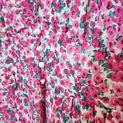 JEANS Minimekot></noscript>Elle Juliette pikkukukkainen mekko pinkki