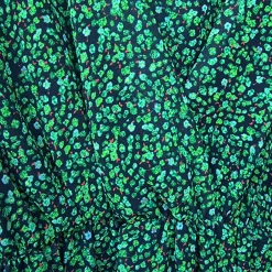 JEANS Minimekot></noscript>Elle Liberty pikkukukkainen mekko vihreä