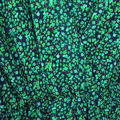 JEANS Minimekot>Elle Liberty pikkukukkainen mekko vihreä