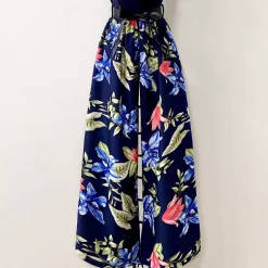JEANS Jumpsuit-haalarit>Elle Limei kuvioitu jumpsuit navy