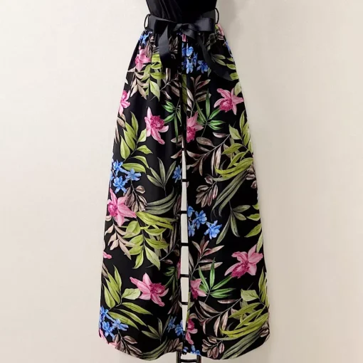 JEANS Jumpsuit-haalarit>Elle Limei kuvioitu jumpsuit vihreä