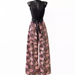 JEANS Jumpsuit-haalarit>Elle Limei roosakukkainen jumpsuit