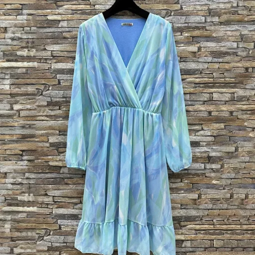 JEANS Minimekot>Elle Lina kuvioitu mekko v.sininen