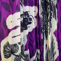 JEANS Maksimekot></noscript>Elle Lisa kuvioitu mekko vyöllä purppura