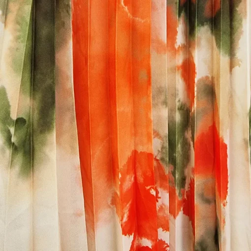 JEANS Maksimekot>Elle Lisa Watercolor mekko vyöllä