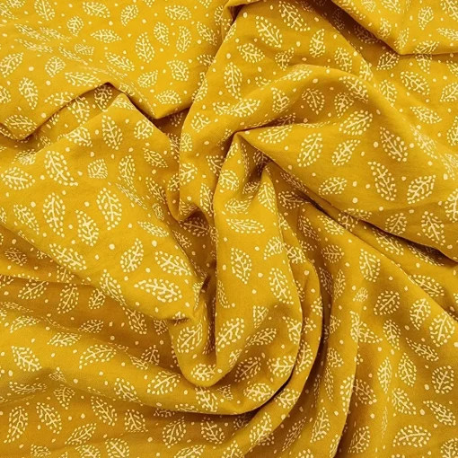 JEANS Minimekot>Elle Malena kuvioitu mekko vyöllä mustard