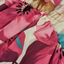 JEANS Maksimekot></noscript>Elle Maria kuvioitu mekko fuksia