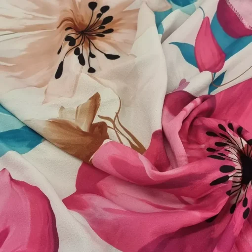 JEANS Maksimekot>Elle Maria kuvioitu mekko fuksia