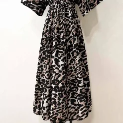 JEANS Maksimekot></noscript>Elle Maria mekko leopardikuvio