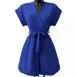 JEANS Jumpsuit-haalarit>Elle Mounia jumpsuit vyöllä sininen