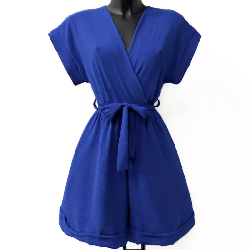 JEANS Jumpsuit-haalarit>Elle Mounia jumpsuit vyöllä sininen