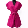 JEANS Jumpsuit-haalarit>Elle Mounia jumpsuit vyöllä fuksia