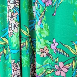 JEANS Maksimekot></noscript>Elle Perla kukkamekko vihreä