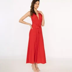 JEANS Maksimekot></noscript>Elle Pitch Multi Tie mekko punainen
