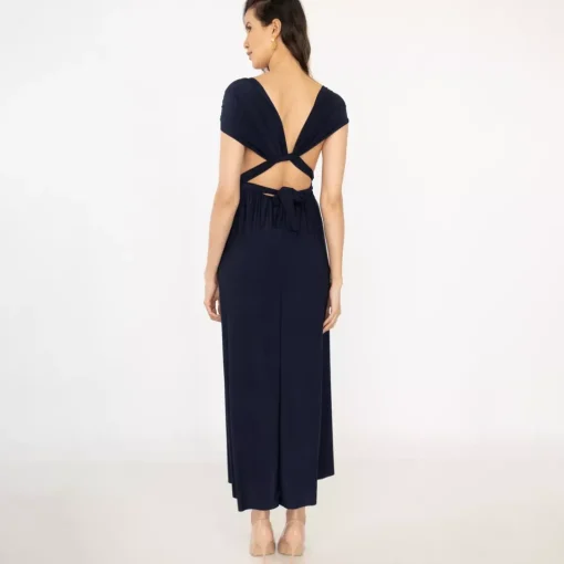 JEANS Maksimekot>Elle Pitch Multi Tie mekko navy