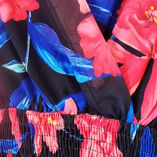 JEANS Minimekot>Elle Sylvie kuvioitu mekko navy