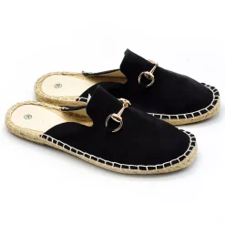 JEANS Kengät>Espadrillo pistokkaat musta