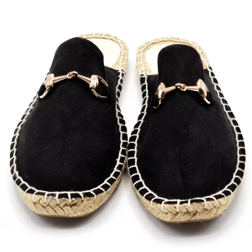 JEANS Kengät>Espadrillo pistokkaat musta