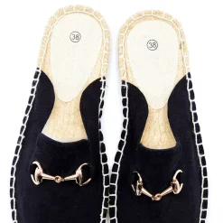 JEANS Kengät></noscript>Espadrillo pistokkaat musta
