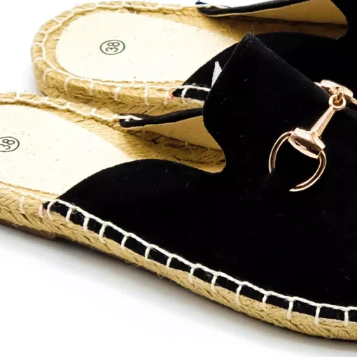 JEANS Kengät>Espadrillo pistokkaat musta