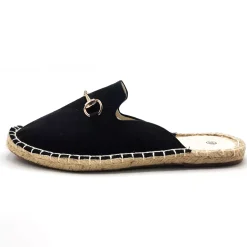 JEANS Kengät></noscript>Espadrillo pistokkaat musta