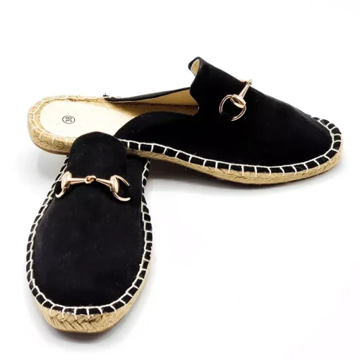 JEANS Kengät>Espadrillo pistokkaat musta