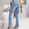 JEANS Farkut>Estee Brown push up stretchfarkut vaaleansininen